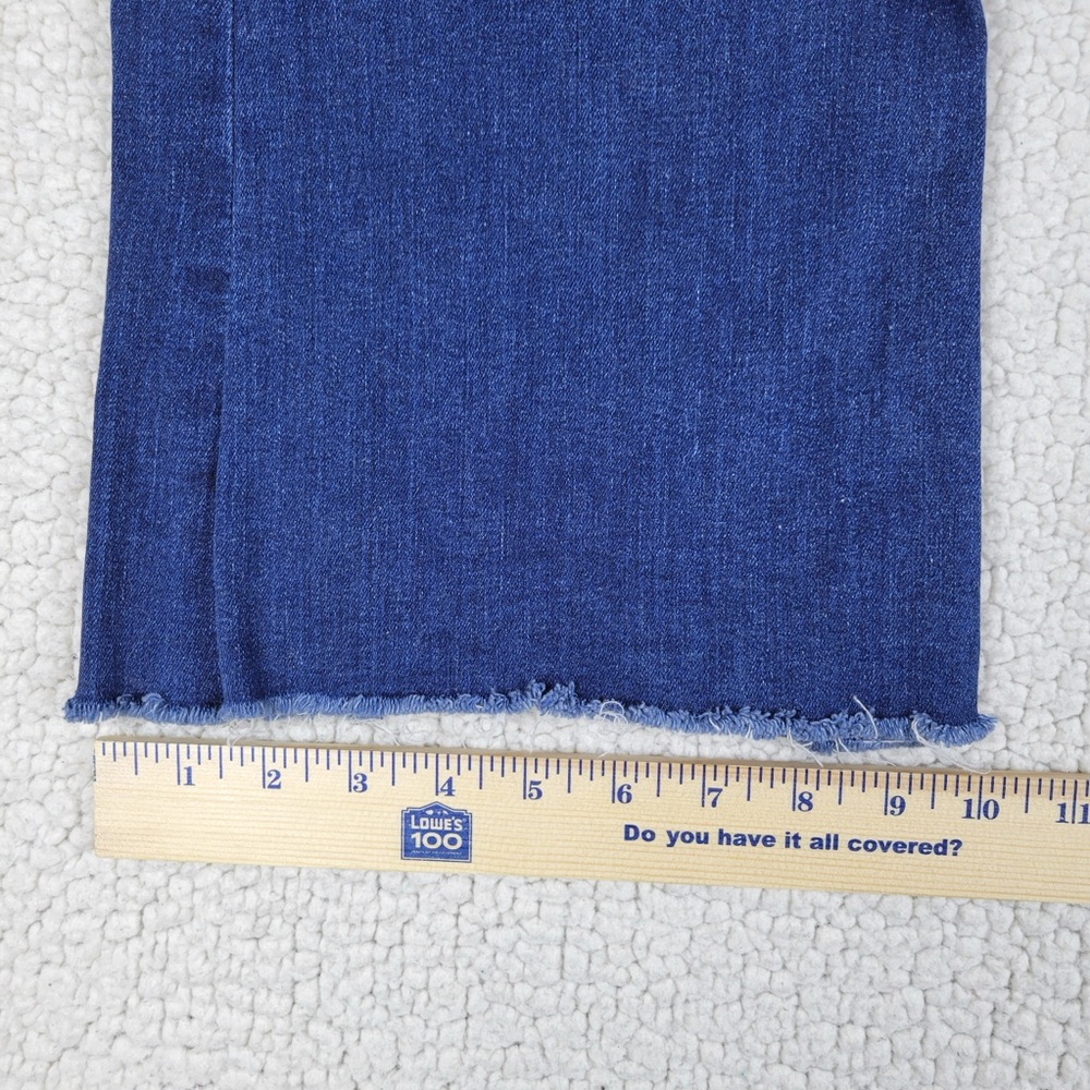 Loft Jeans Slim Flare High Rise Women’s Size 10 Medium Wash Stretch - Picture 9 of 14